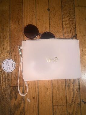 Mrs wristlet and HA sunglasses